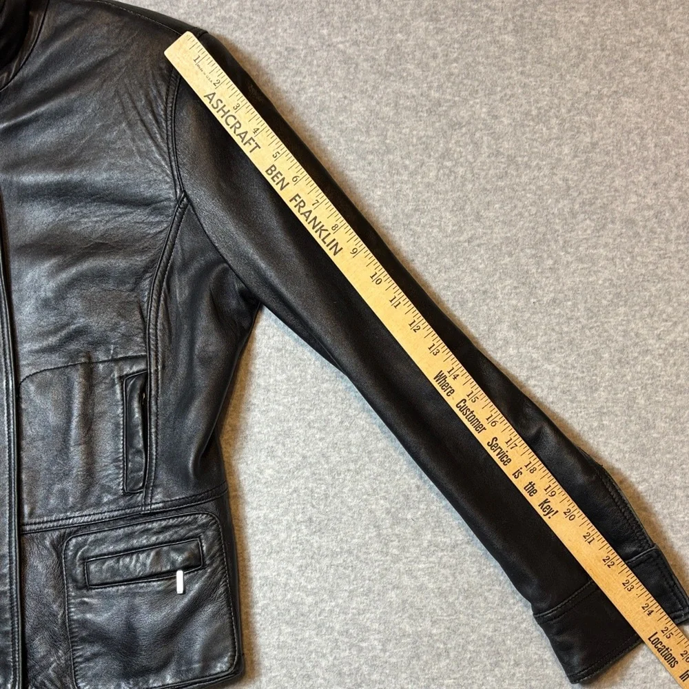 Uniform John Paul Richard Genuine Lamb Leather Jacket Women's Size M Butter Soft - Picture 5 of 12
